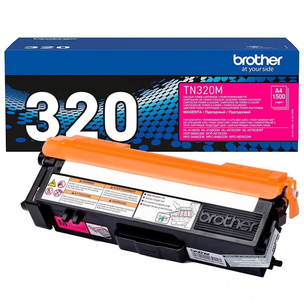 Original Brother Toner TN320M / TN-320M   Magenta