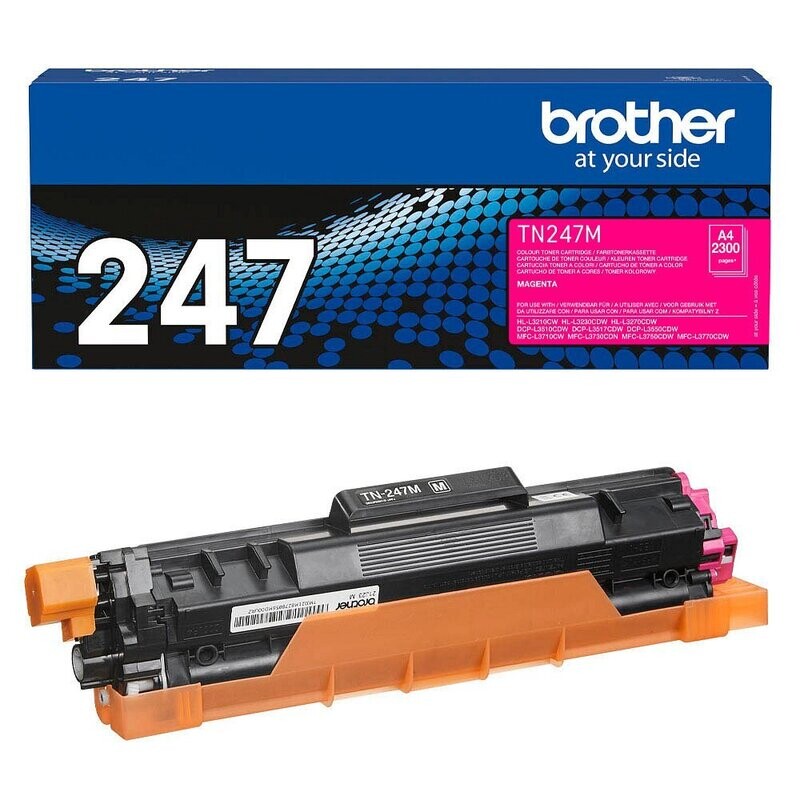 Original Brother Toner TN247M / TN-247M   Magenta