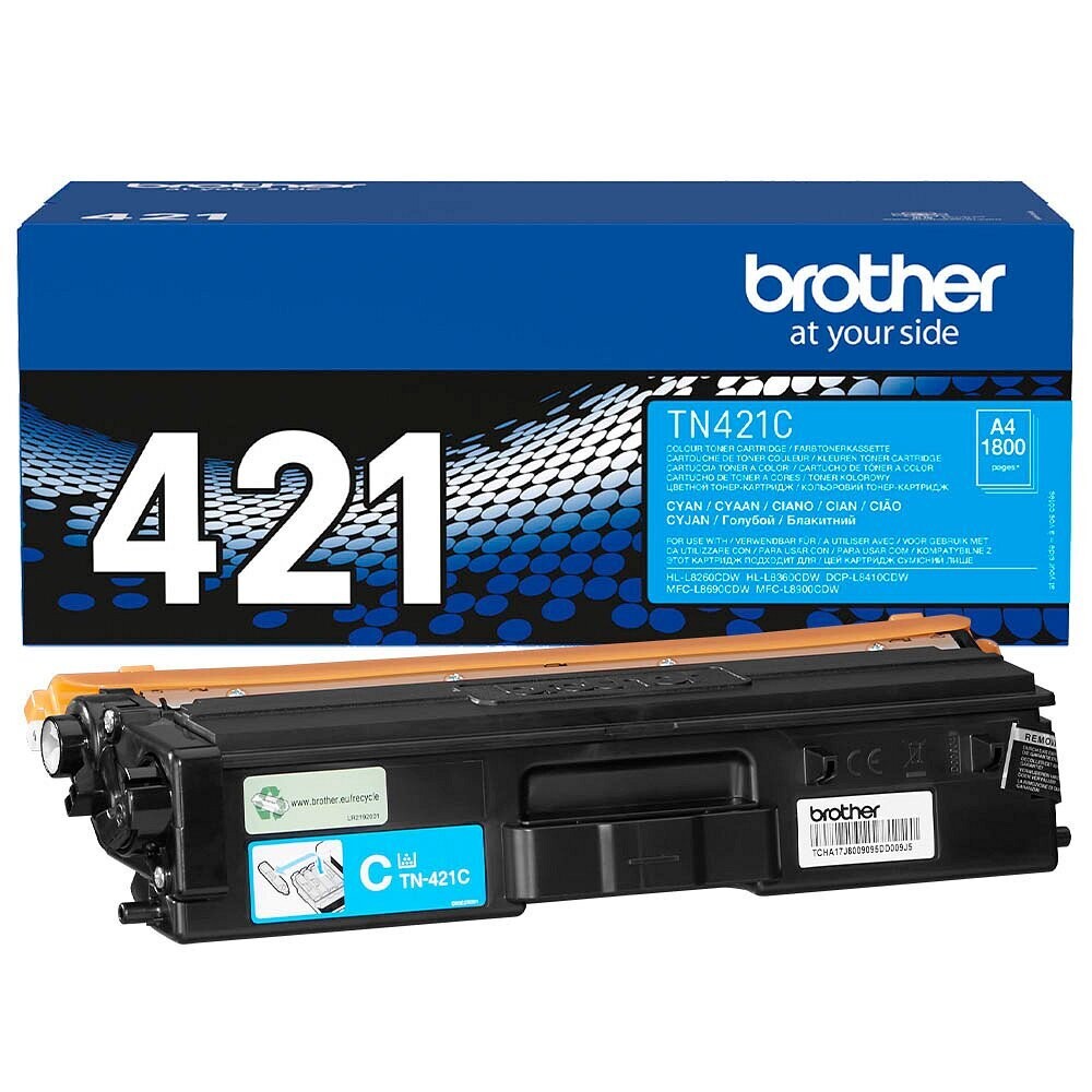 Original Brother Toner TN421C / TN-421C   Cyan