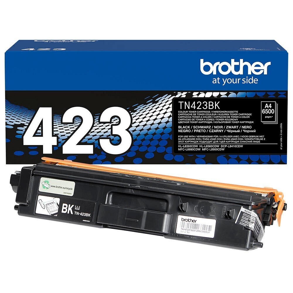 Original Brother Toner TN423BK / TN-423BK   Black
