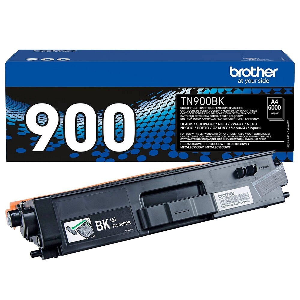 Original Brother Toner TN900BK / TN-900BK   Black