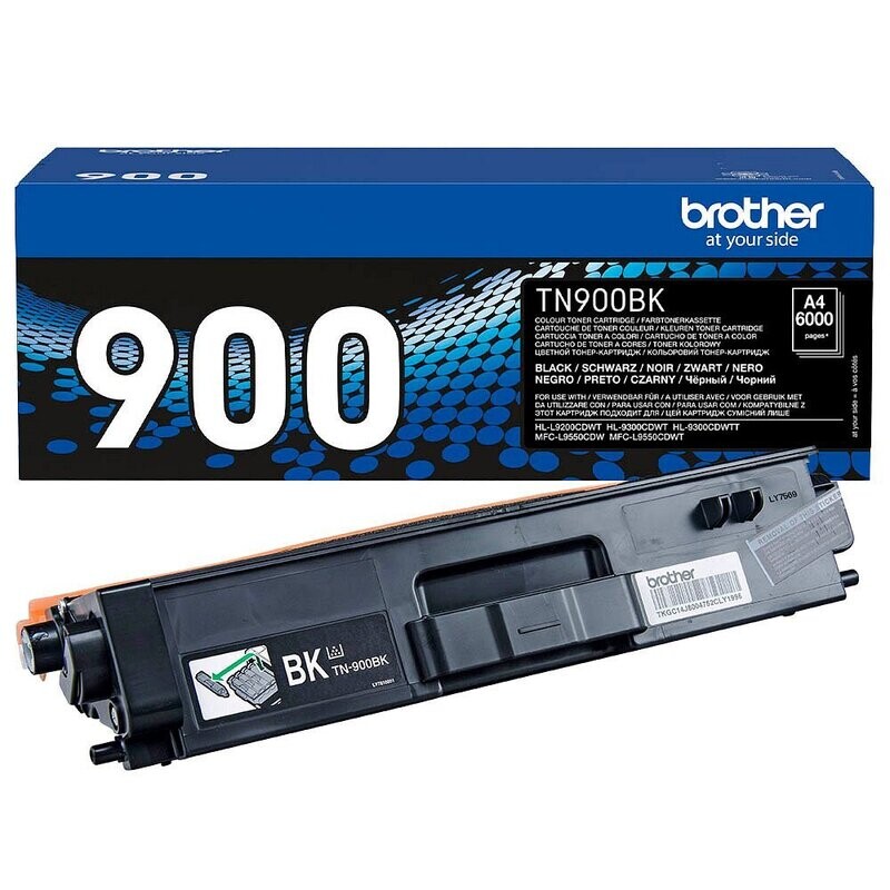 Original Brother Toner TN900BK / TN-900BK Black Original Brother Toner TN900BK / TN-900BK Black