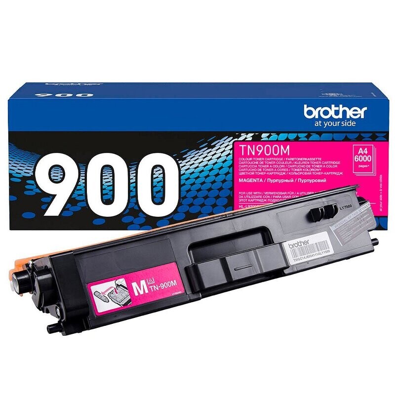 Original Brother Toner TN900M / TN-900M Magenta Original Brother Toner TN900M / TN-900M Magenta