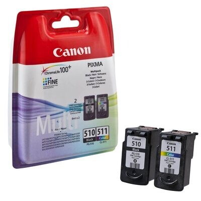 Original Canon PG-540 / CL-541 Druckerpatronen Multipack Schwarz / farbig Original Canon PG-540 / CL-541 Druckerpatronen Multipack Schwarz / farbig