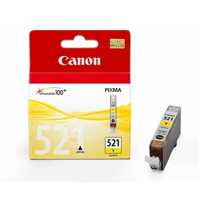 Original Canon CLI-521Y Yellow Druckerpatrone