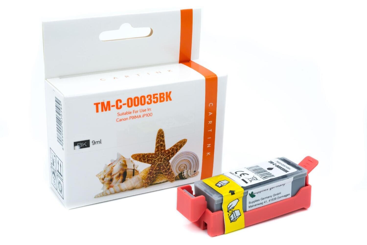 Alternative Druckerpatrone passend zu Canon PGI-35BK schwarz