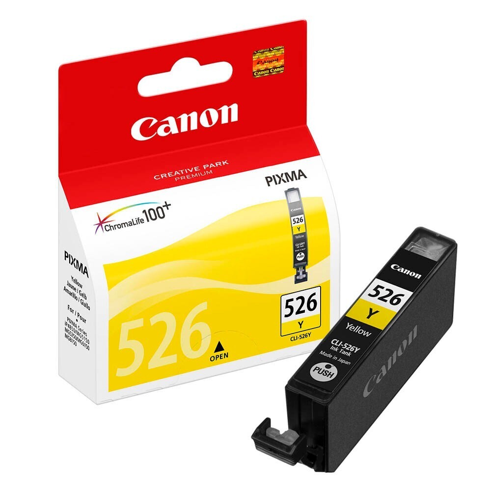 Original Canon CLI-526Y Yellow Druckerpatrone