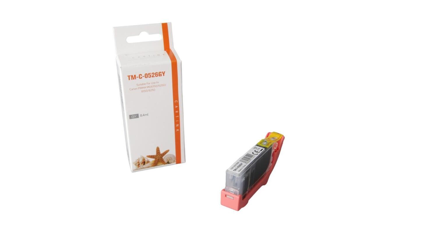 Alternative Druckerpatrone passend zu Canon CLI-526G Grau