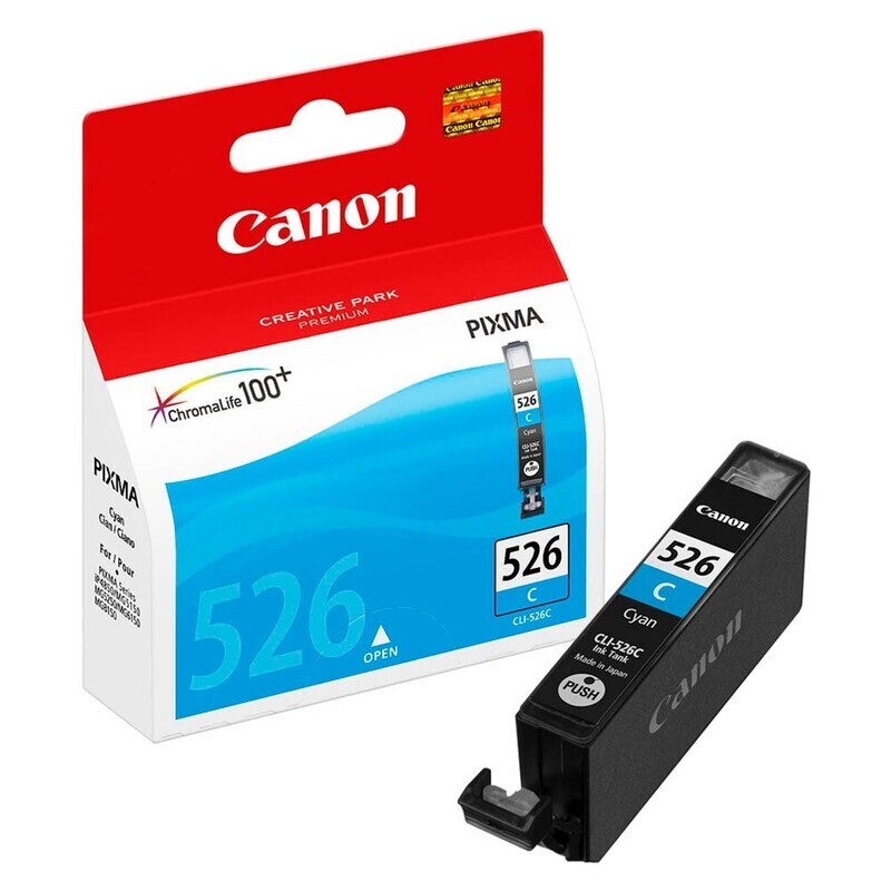 Original Canon CLI-526C Cyan Druckerpatrone Original Canon CLI-526C Cyan Druckerpatrone
