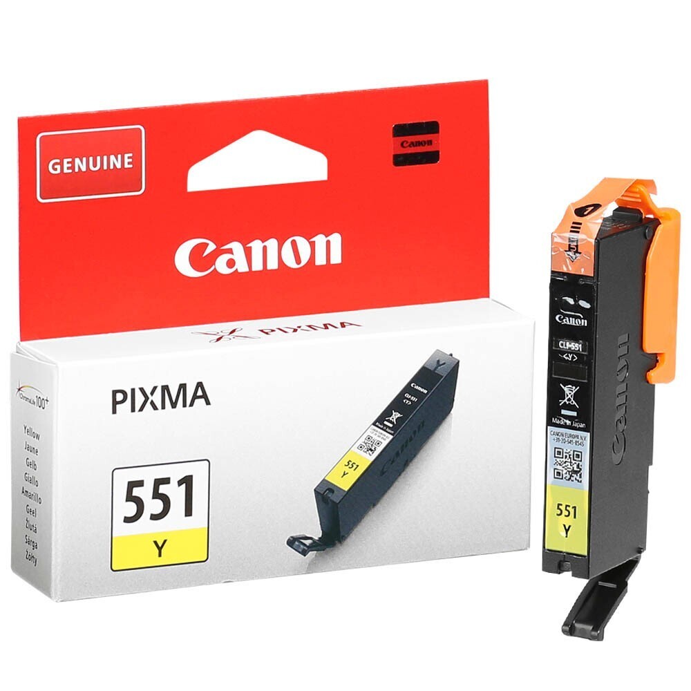 Original Canon CLI-551Y Yellow Druckerpatrone
