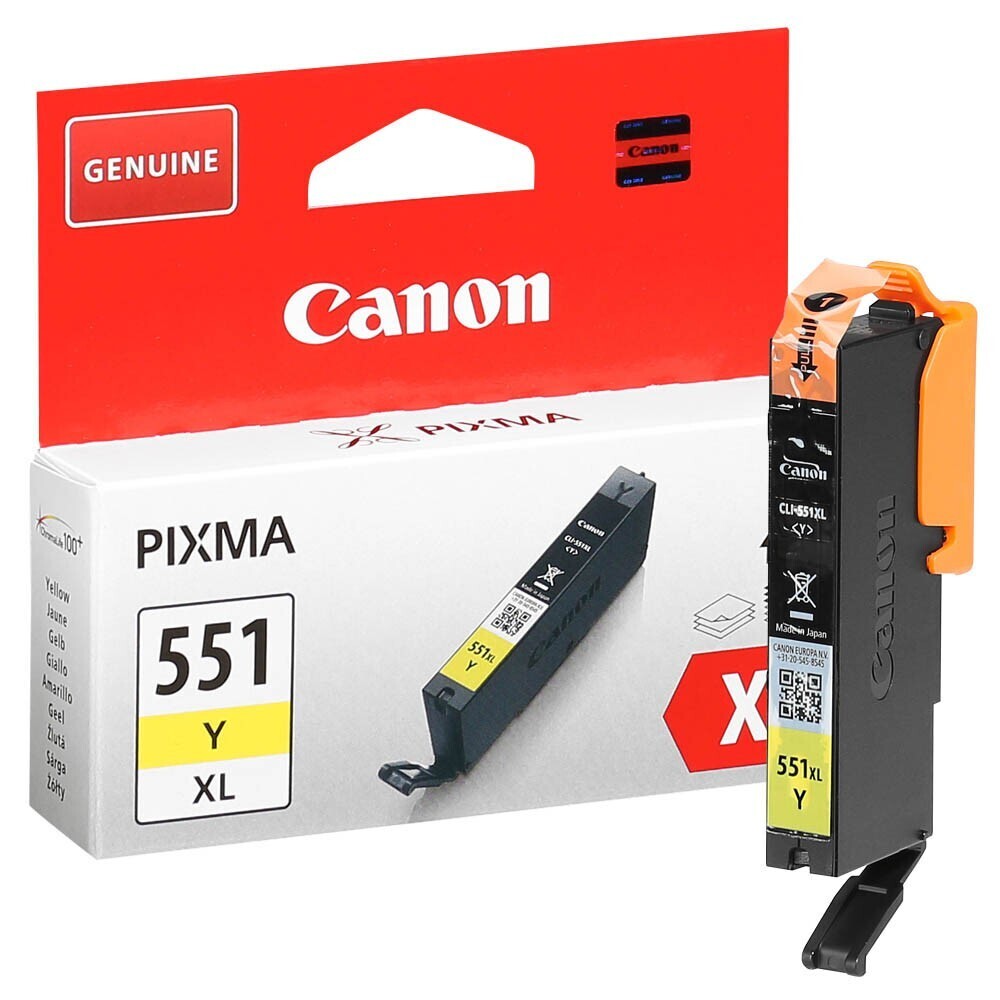 Original Canon CLI-551XLY Yellow Druckerpatrone