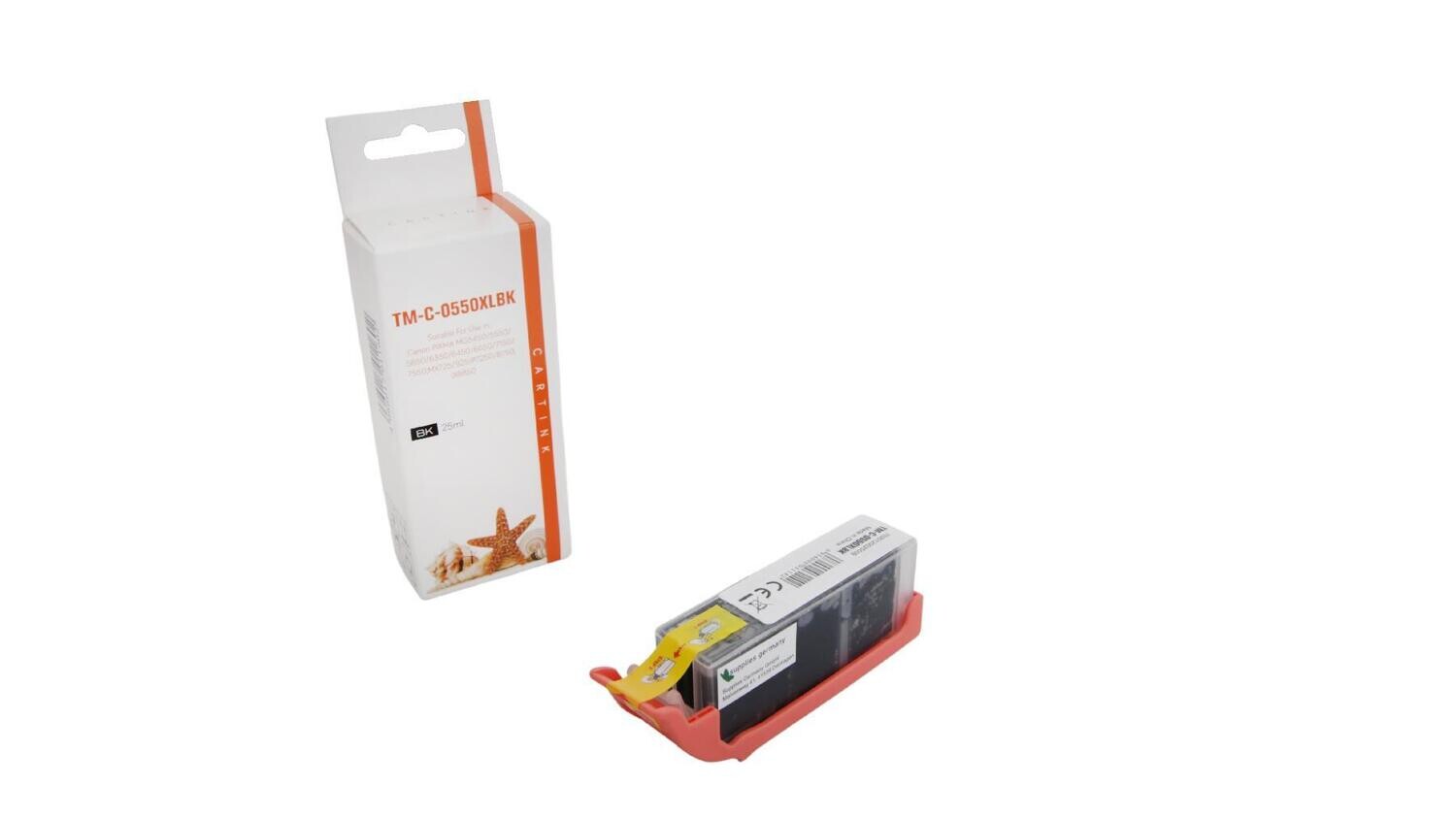 Alternative Druckerpatrone passend zu Canon PGI-550XLBK schwarz