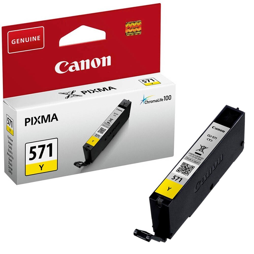 Original Canon CLI-571 Y  Yellow Druckerpatrone