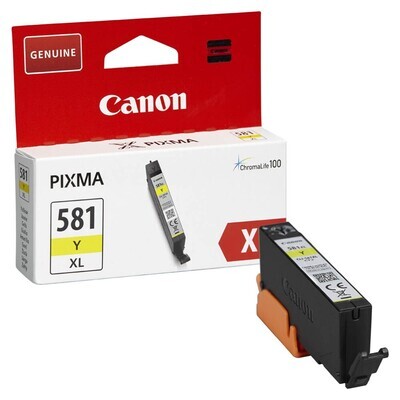 Original Canon CLI-581XLY Yellow Druckerpatrone Original Canon CLI-581XLY Yellow Druckerpatrone