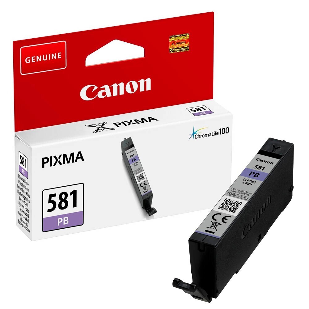 Original Canon CLI-581PB Foto Blau Druckerpatrone