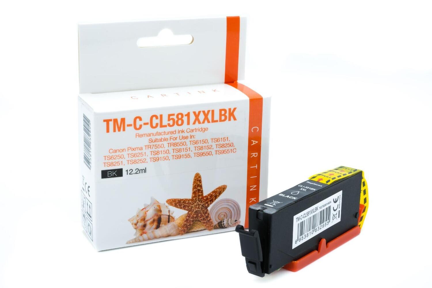 Alternative Druckerpatrone passend zu Canon CLI-581XXLBK schwarz