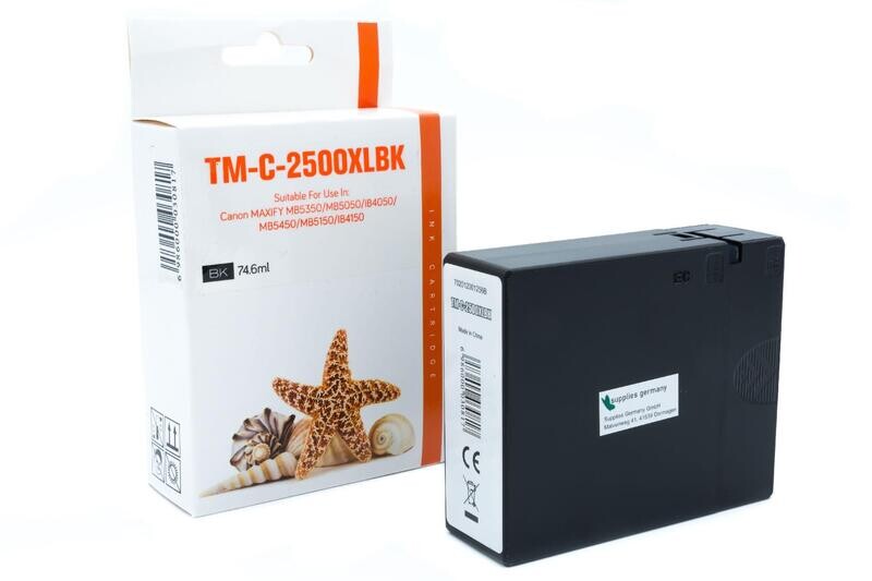 Alternative Druckerpatrone passend zu Canon PGI-2500XLBK schwarz Alternative Druckerpatrone passend zu Canon PGI-2500XLBK schwarz