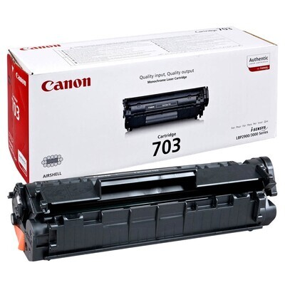 Original Canon Toner 703   Black / 3009C002