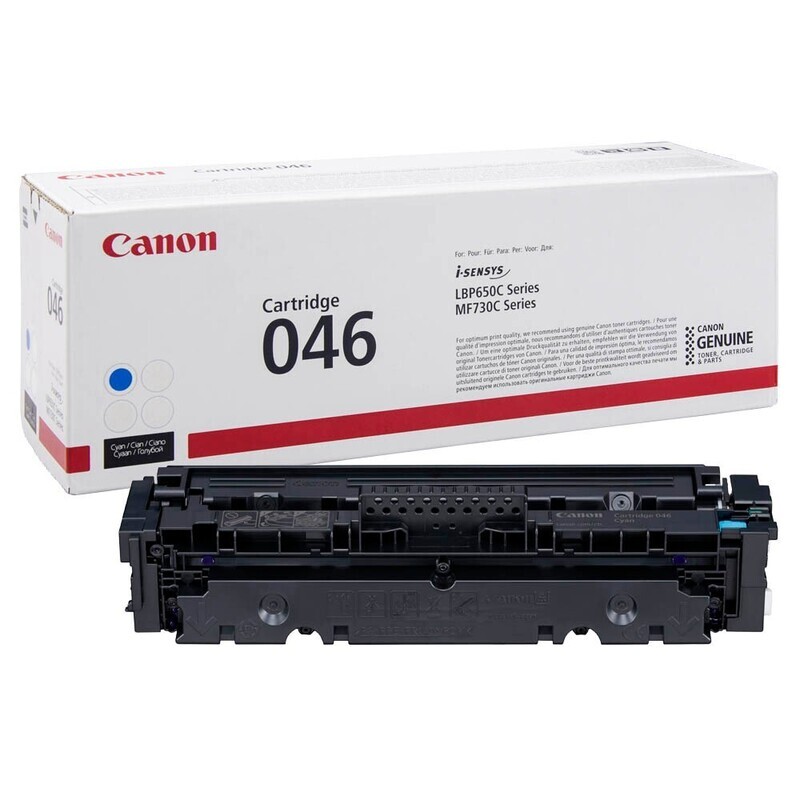 Original Canon Toner 046 Cyan / 1249C002 Original Canon Toner 046 Cyan / 1249C002