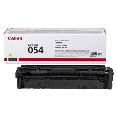 Original Canon Toner 054 Yellow / 3021C002 Original Canon Toner 054 Yellow / 3021C002