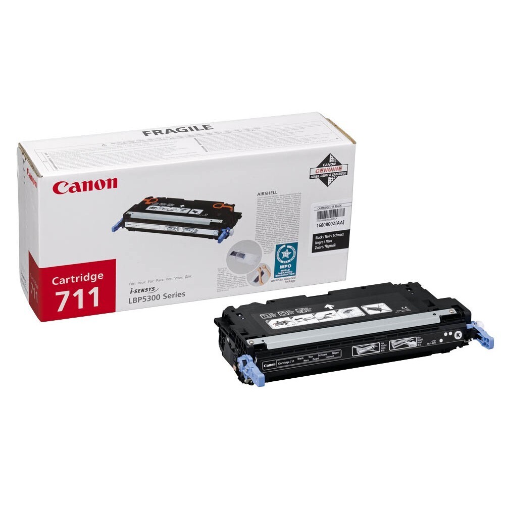 Original Canon Toner 711BK  Schwarz