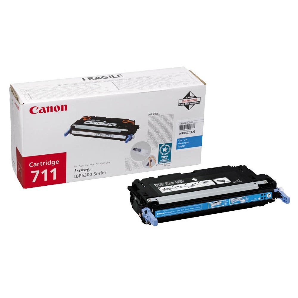 Original Canon Toner 711C   Cyan