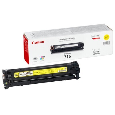 Original Canon Toner 716Y  Yellow