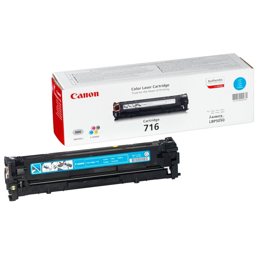 Original Canon Toner 716C   Cyan