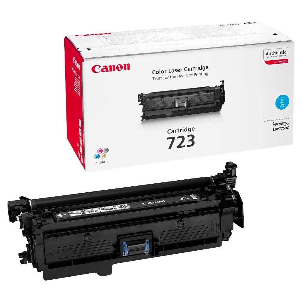 Original Canon Toner 723C  Cyan / 2643B002