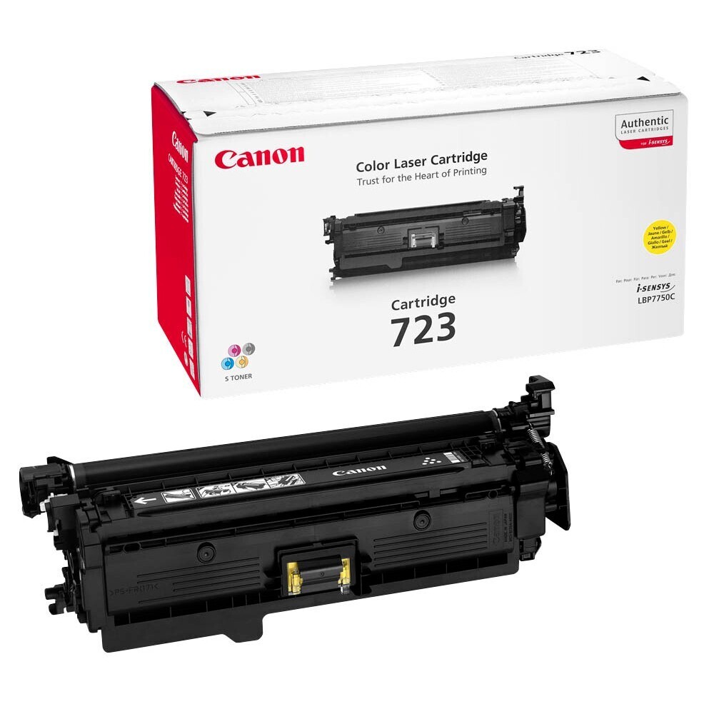 Original Canon Toner 723Y  Yellow / 2641B002