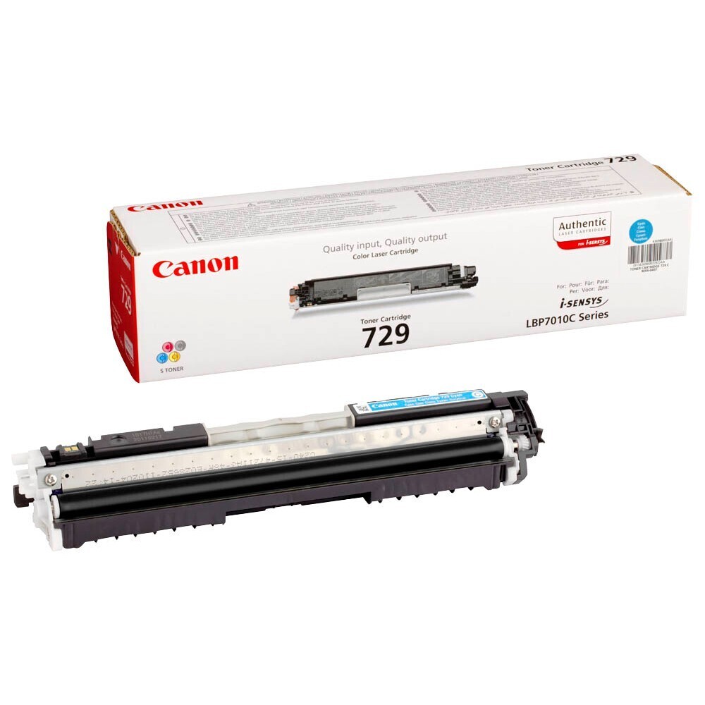 Original Canon Toner 729C  Cyan / 4369B002