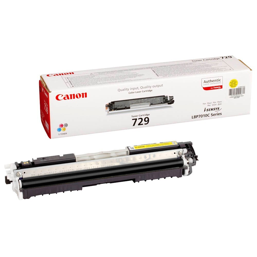 Original Canon Toner 729Y  Yellow / 4367B002