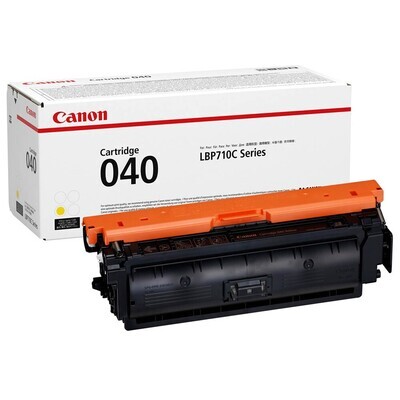Original Canon Toner 040 Y Yellow / 0454C001 Original Canon Toner 040 Y Yellow / 0454C001