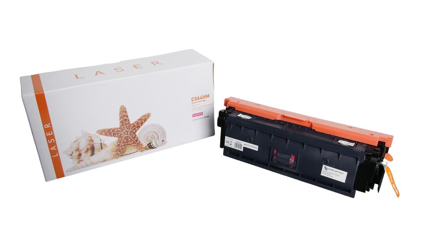 Alternativer Toner passend zu Canon 064H Magenta / 4934C001