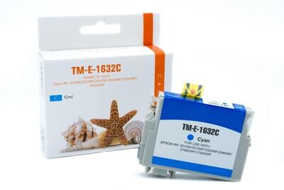 Alternative Druckerpatrone passend zu Epson T1632 Cyan Alternative Druckerpatrone passend zu Epson T1632 Cyan