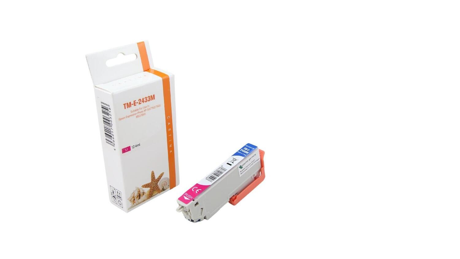 Alternative Druckerpatrone passend zu Epson T2433XL Magenta