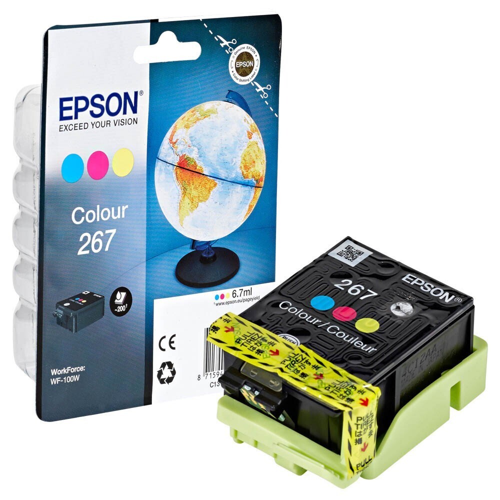 Original Epson T267 farbig Druckerpatrone / C13T26704010