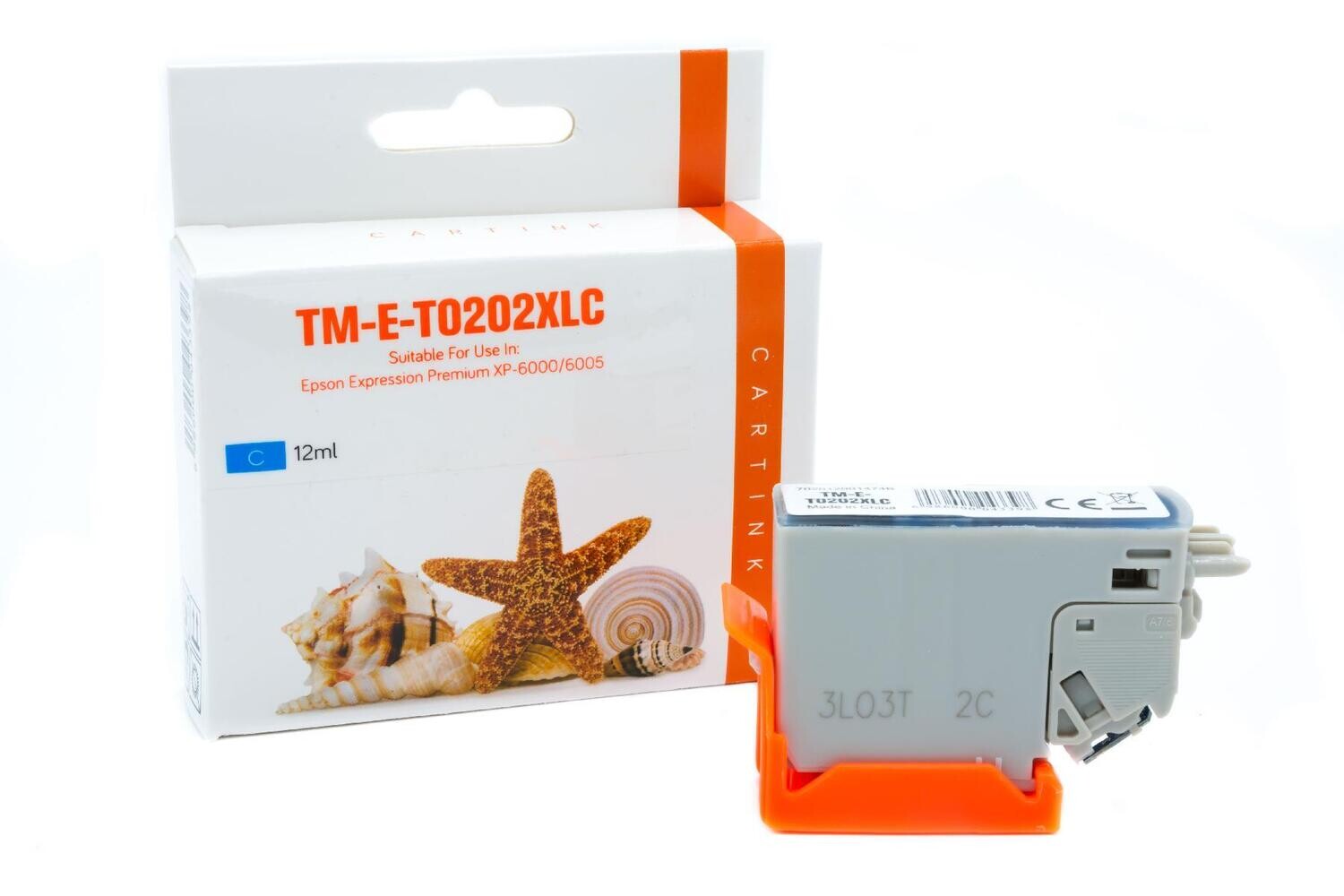 Alternative Druckerpatrone passend zu Epson T202XL Cyan