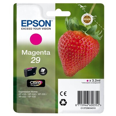 Original Epson T2983 / 29 Magenta Druckerpatrone / C13T29834012