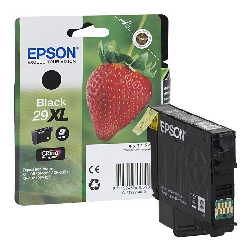 Original Epson T2991 / 29XL schwarz Druckerpatrone / C13T29914012