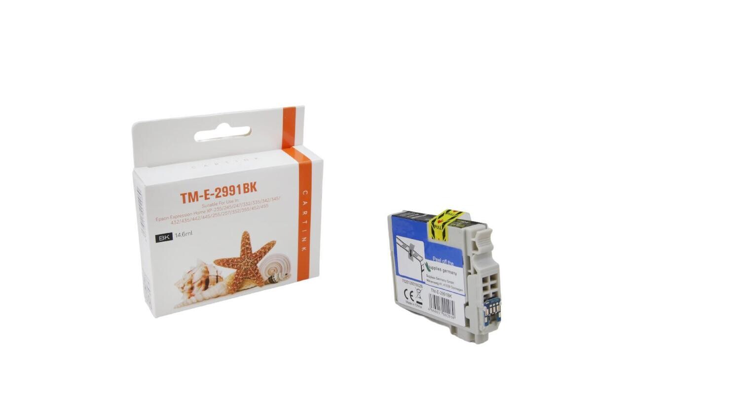 Alternative Druckerpatrone passend zu Epson T2991XL schwarz
