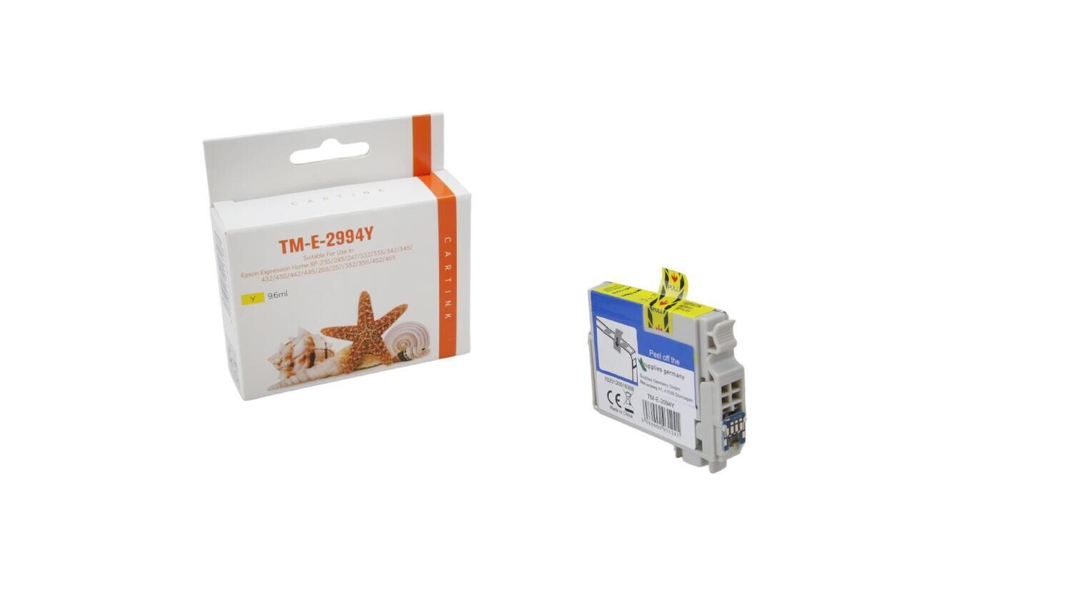 Alternative Druckerpatrone passend zu Epson T2994XL Yellow