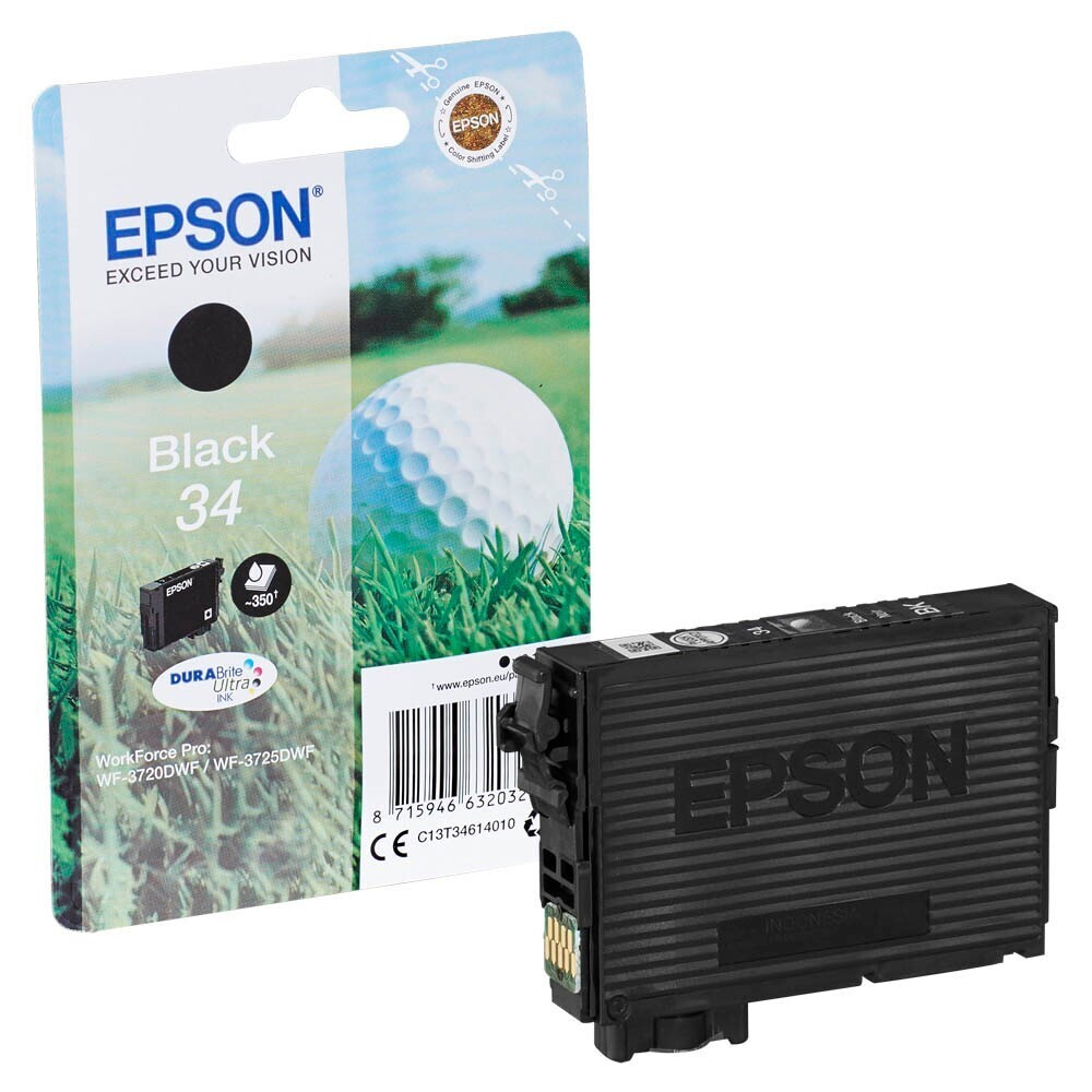 Original Epson T3461 / 34 schwarz Druckerpatrone / C13T34614010