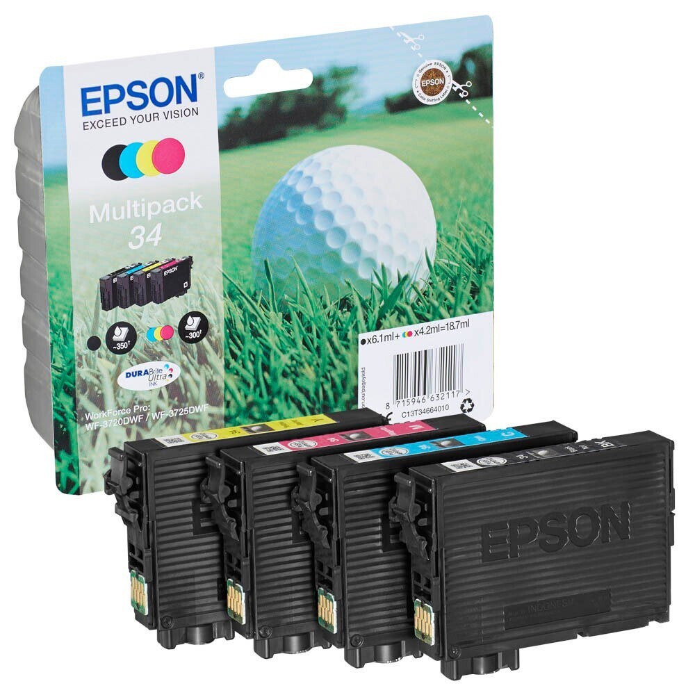 Original Epson Multipack T3466 / 34  / C13T34664010
