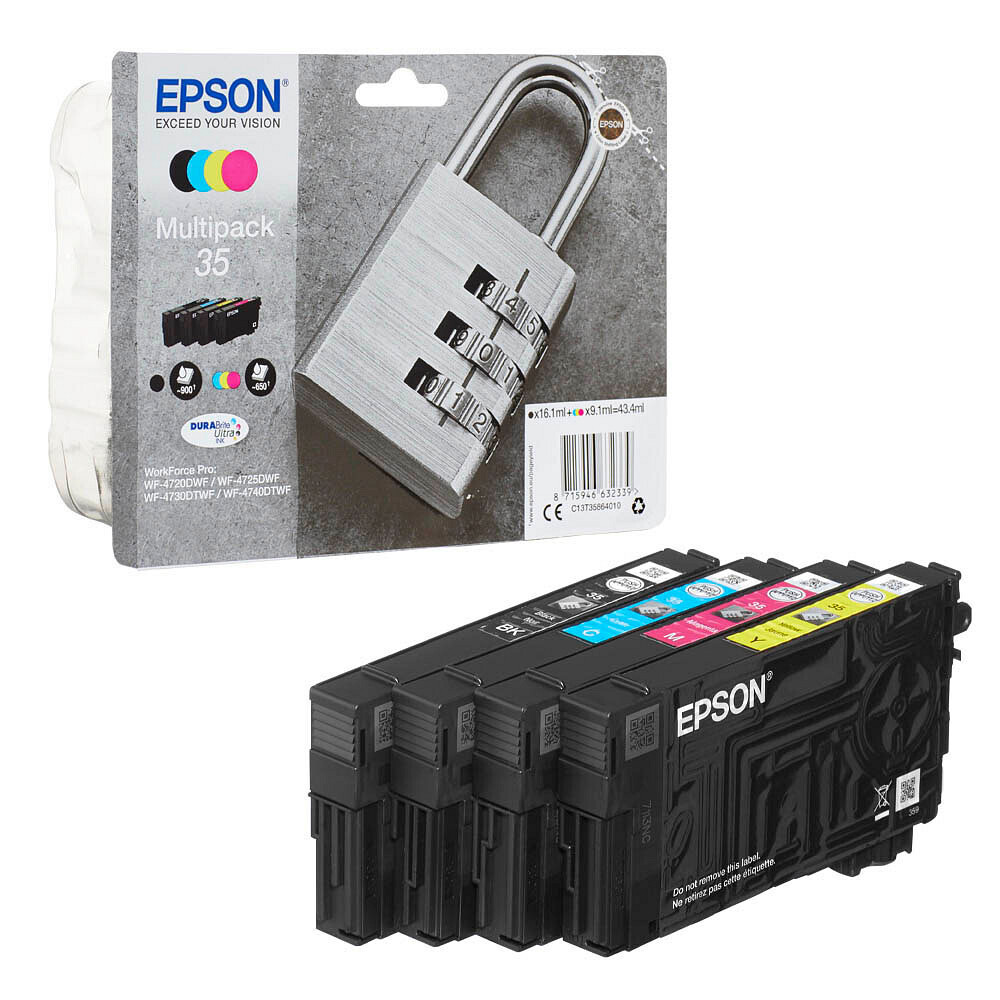 Original Epson Multipack T3586 / 35  Druckerpatronen / C13T35864010