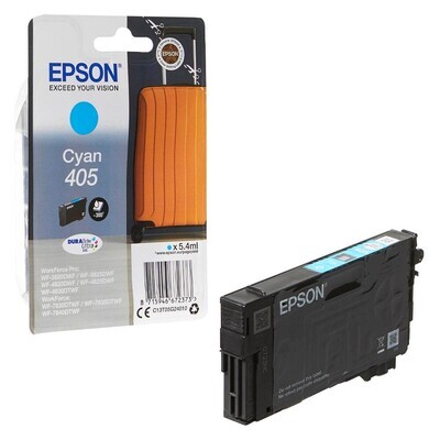 Original Epson 405 / T05G2 Cyan Druckerpatrone / C13T05G24010 Original Epson 405 / T05G2 Cyan Druckerpatrone / C13T05G24010