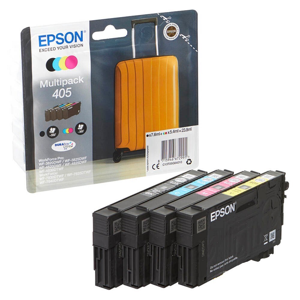 Original Epson Multipack 405 / T05G6  Druckerpatrone / C13T05G64010
