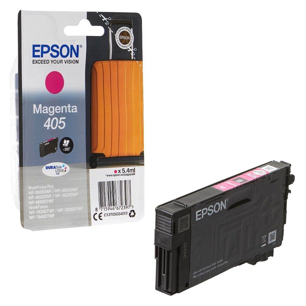 Original Epson 405 / T05G3 Magenta Druckerpatrone / C13T05G34010