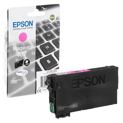 Original Epson 407 / T07U3 Magena Druckerpatrone / C13T07U340 Original Epson 407 / T07U3 Magena Druckerpatrone / C13T07U340