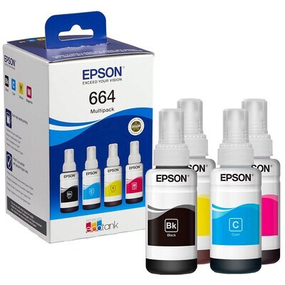 Original Epson Multipack T6646 Tintenflasche / C13T664640